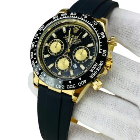 The RLX Daytona - Silver/Gold black Men’s Watch