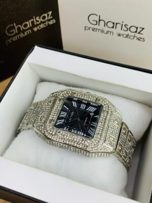 CT Silver Iced Premium Men’s Watch - Limited edition